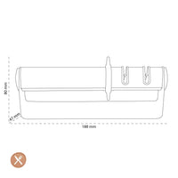 Afilador de cuchillos de arrastre Zwilling Twinsharp Select