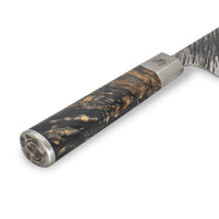 Ame - Patrón de lluvia Santoku japonés 18 cm Cuchillo Santoku Satake