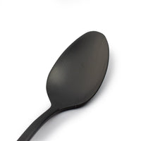 Amefa - Juego de cubiertos Austin de 6 cucharaditas, color negro mate