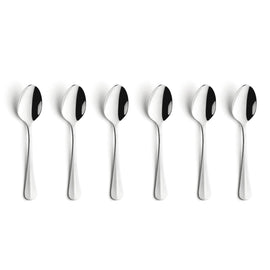 Amefa - Baguette 6 Cucharaditas - Plata Amefa - Baguette 6 Cucharillas - Cucharillas Plateadas Amefa