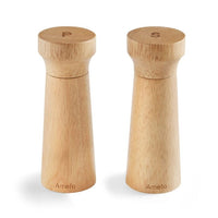 Amefa - Moderno juego de 2 molinillos de pimienta y sal de madera de 15 cm - en caja de regalo Amefa