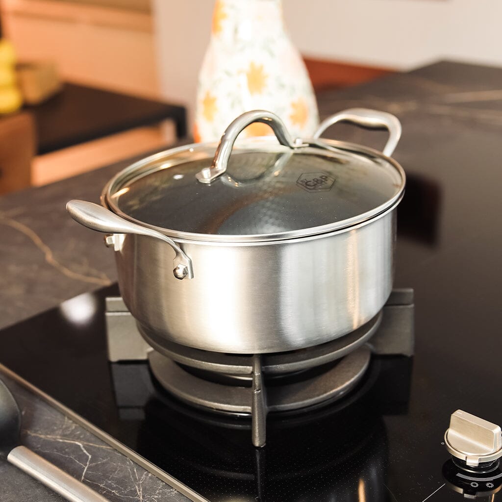 Por C&P - Sartén para cocinar miel de 20 cm Sartén para cocinar Por C&P