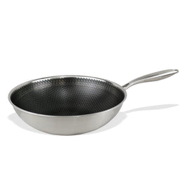 Cook & Pan - Sartén Wok Miel 30 cm Por C&P - Wok Honey 30 cm Wok Por C&P