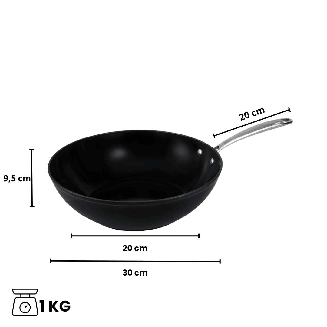 Por C&P - Sartén wok Signature de 30 cm Por C&P