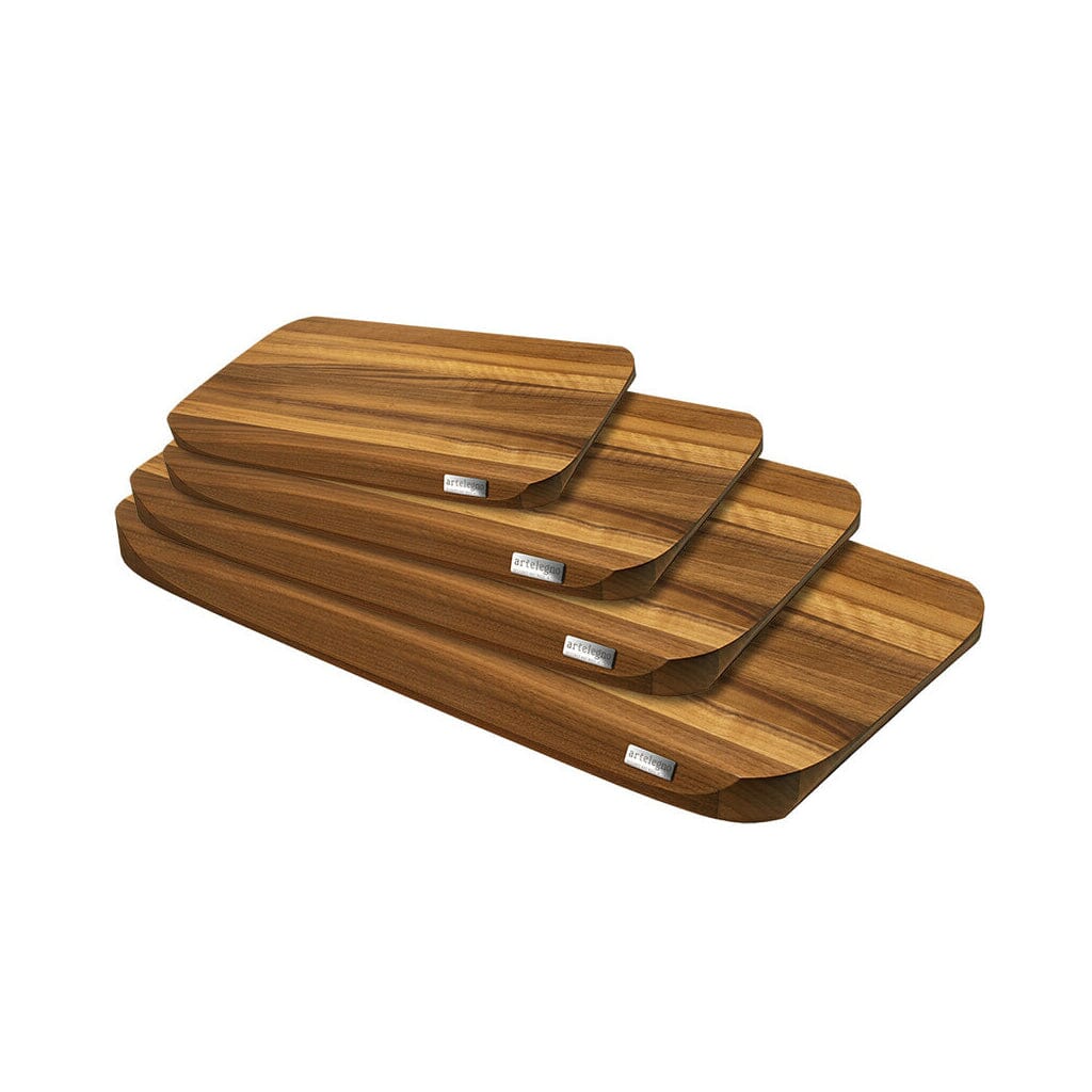 Tabla de cortar italiana de madera de nogal Siena - 50 x 30 x 3 cm Artelegno