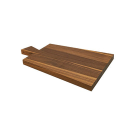 Artelegno - Tabla de servir Tagliere de madera de nogal - 30 x 20 cm Tabla de cortar italiana de madera de nogal - 30 x 20 x 2 cm Tabla de cortar de madera Artelegno