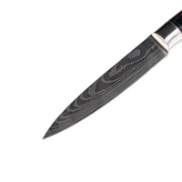 Serie de estampados de Damasco japonés - Cuchillos de cocina Shinrai Japón
