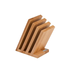 Artelegno - Bloque magnético para cuchillos Venezia - Madera de haya Bloque de cuchillos magnético 4-Elements Venezia - Bloques de cuchillos de madera de haya Artelegno
