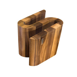Bloque de cuchillos magnético S-line - Madera de nogal Bloques de cuchillos Artelegno
