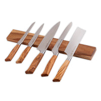 Messermeister - Cuchillo de madera de acacia de 45 cm con banda magnética Messermeister