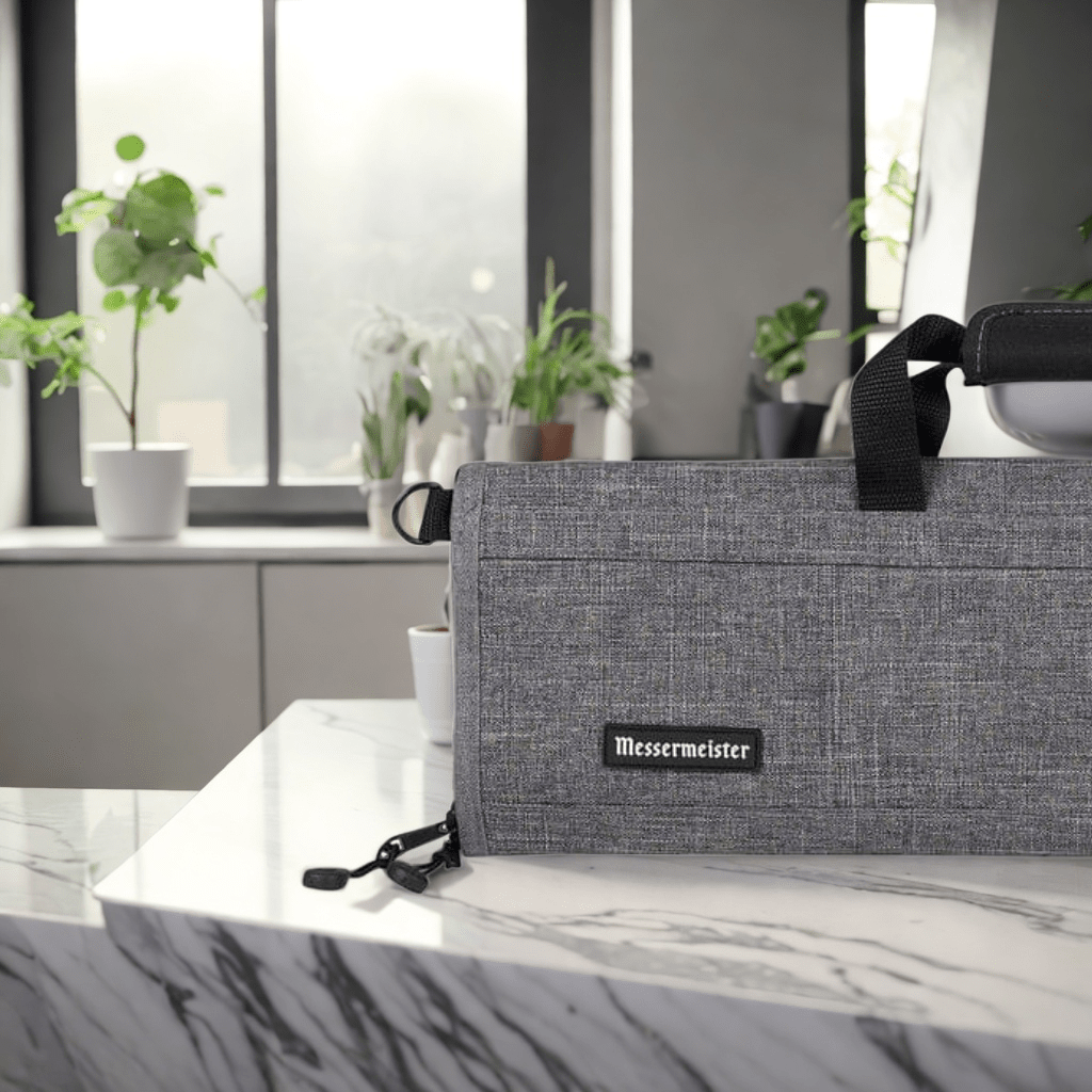 Messermeister - Bolsa para 8 cuchillos gris Bolsas para cuchillos Messermeister