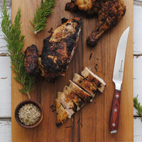 Messermeister - Juego de cuchillos para carne de madera de pakka Avanta de 4 piezas Juegos de cuchillos Messermeister