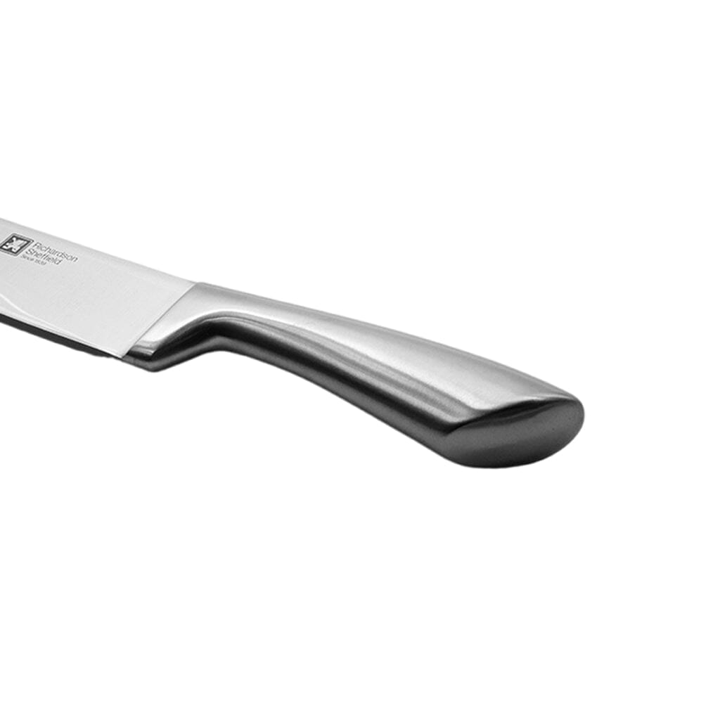 Richardson Sheffield - Juego de cuchillos Fusion de 5 piezas con bloque - Madera natural y negro Juego de cuchillos con bloque Richardson Sheffield