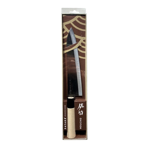 Satake - Cuchillo de cocinero japonés Madera de Magnolia 21 cm Cuchillos de cocina Satake