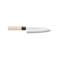 Satake - Cuchillo santoku japonés Madera de Magnolia 17 cm Juegos de cuchillos KookGigant