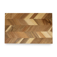 Satake - Tabla de cortar de lujo Madera de acacia Tabla de cortar de madera Satake