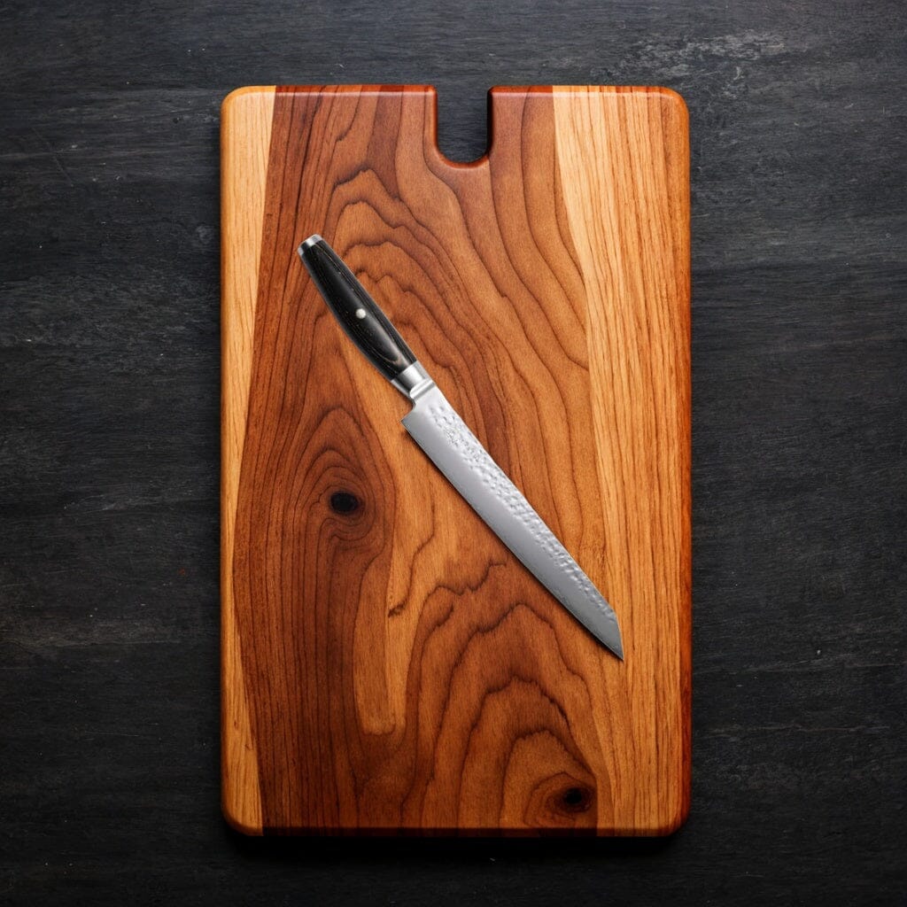 Yaxell Ketu - Cuchillo rebanador japonés de 23 cm Cuchillo rebanador Yaxell