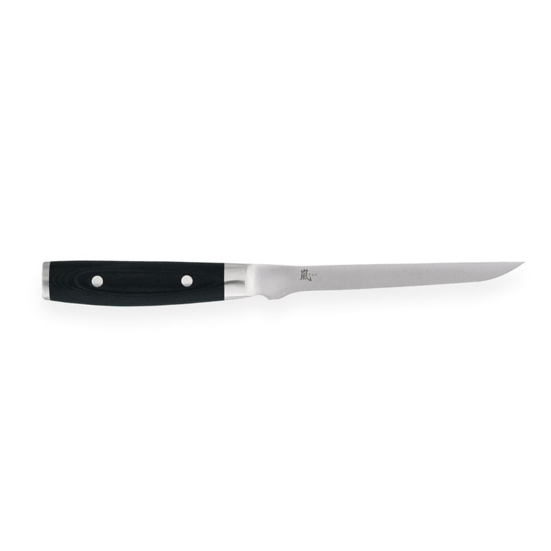 Cuchillo fileteador Yaxell Ran flexible 23 cm acero inoxidable con mango canvas-micarta Yaxell