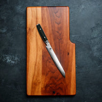 Cuchillo fileteador / cuchillo para sushi Yaxell Ran 25,5 cm Acero inoxidable damasco de 69 capas con mango de lona-micarta Yaxell