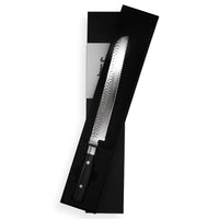 Yaxell Zen - Cuchillo de pan japonés 23 cm 37 capas acero damasco Cuchillo de pan Yaxell