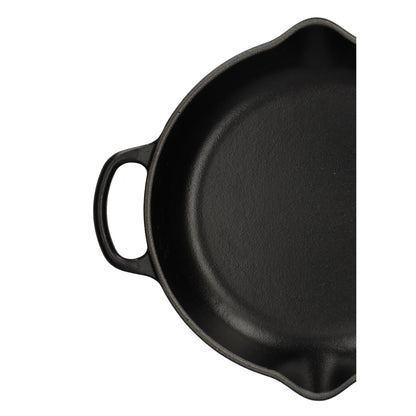 LeCreuset - Sartén Signature redonda Negro Mate 23cm