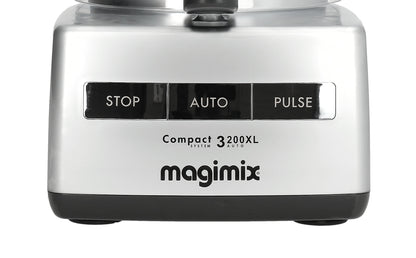 Magimix - Robot de Cocina CS 3200 XL Cromo Mate