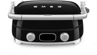 Smeg - Multifunctionele Grill  | Zwart | Jaren 50 | Contactgrill