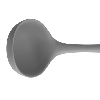 Herramientas2Cook - Cuchara Sopa de Silicona Nuez Moscada Gris