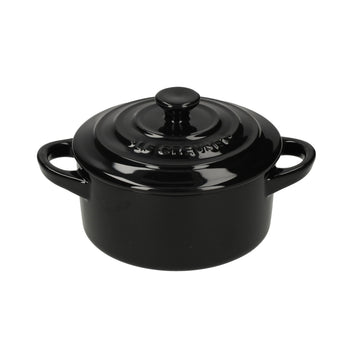 LeCreuset - Mini-Asar-/ Cacerola Ébano negro 10cm 0,2l