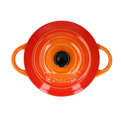 LeCreuset - Mini-Asar-/ Cacerola Naranja-rojo 10cm 0,2l