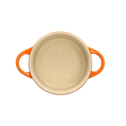 LeCreuset - Mini-Asar-/ Cacerola Naranja-rojo 10cm 0,2l