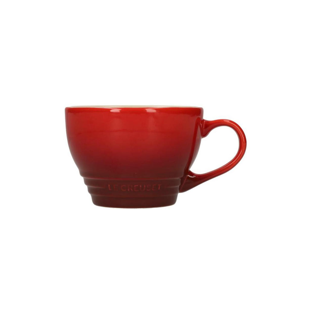 LeCreuset - Taza Grande Capuchino Rojo Cereza 0,4l