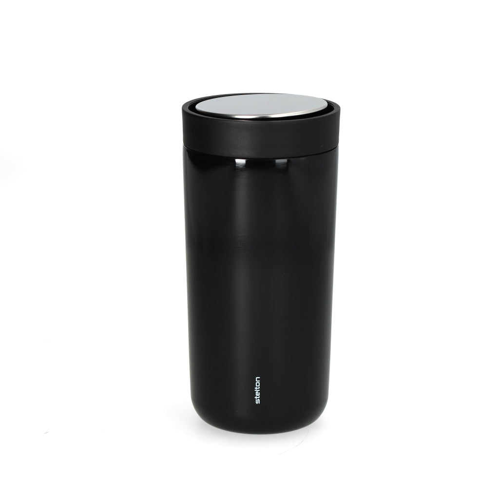 Stelton - To Go Click vaso isotérmico al vacío 0,4 l negro