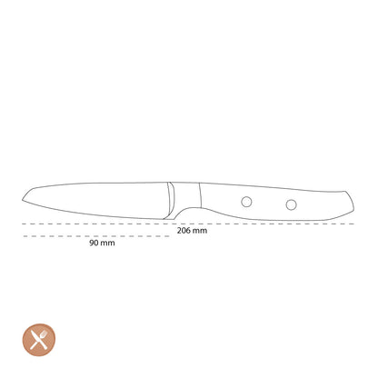 Wusthof - Cuchillo de oficina Amici 9 cm