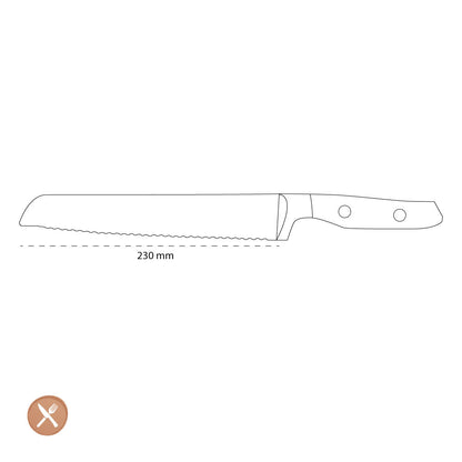 Wusthof - Cuchillo para pan Amici 23 cm