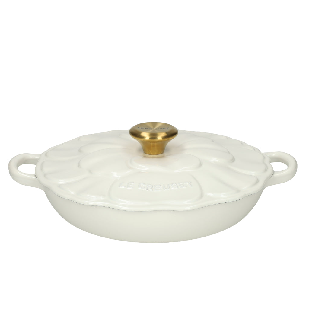 Le Creuset - Cocotte Campagnard Signature Fleur 26 cm