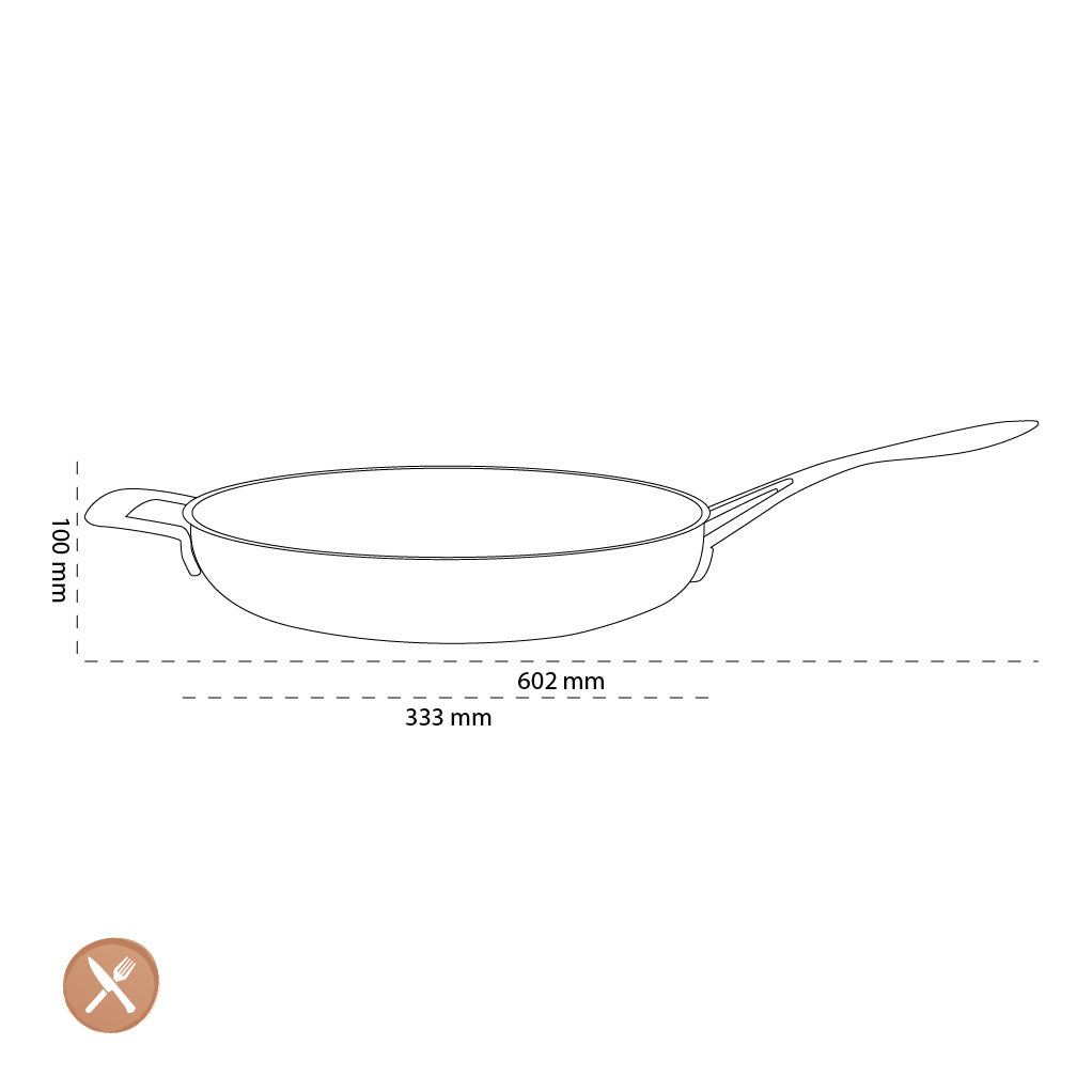 Demeyere - Industria 5 Sartén 32 cm