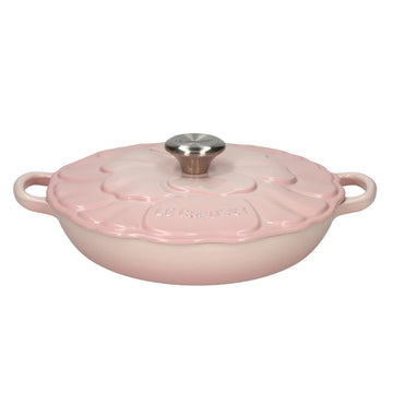 Le Creuset - Cazuela Signature Campagnard Blossom 26 cm Concha Rosa