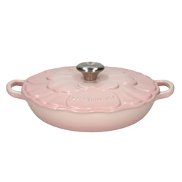 Le Creuset - Cazuela Signature Campagnard Blossom 26 cm Concha Rosa