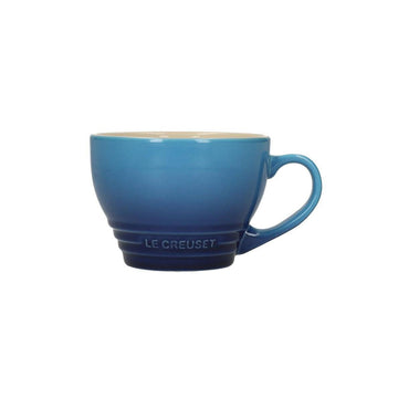 LeCreuset - Taza Grande Capuchino Azul 0,4l