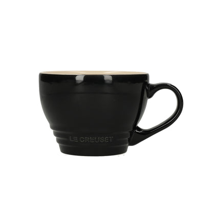 LeCreuset - Taza Grande para Capuchino Ébano Negro 0,4l