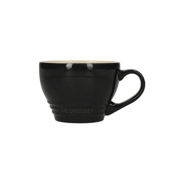 LeCreuset - Taza Grande para Capuchino Ébano Negro 0,4l