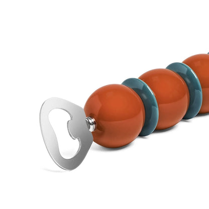Addison Ross - Bobine ouvre-bouteille - Orange et Chambray
