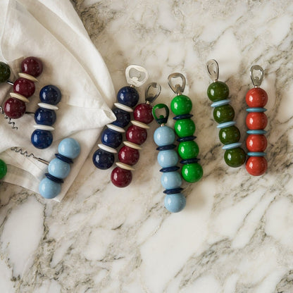 Addison Ross - Bobina para abrebotellas - Hoja y azul marino