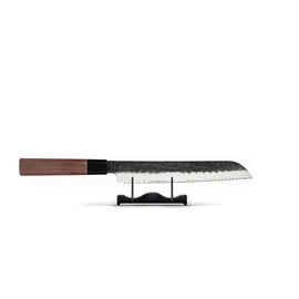 Shinrai Japon - Couteau à pain Kurayami Damas 20 cm