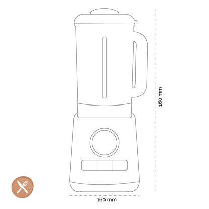 Magimix - Batidora Power 4 Cromo Mate