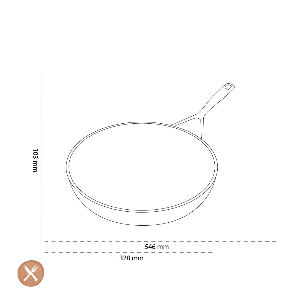 Demeyere - Sartén Alu Pro 5 Ceraforce 32 cm