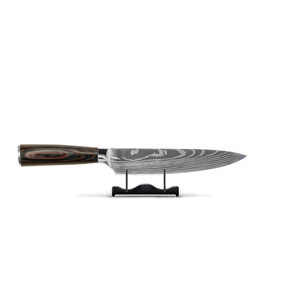 Cuchillos Shinrai - Juego de cuchillos de 14 piezas con estampado de Damasco - Colección Master XL + Bloque