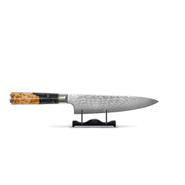 Shinrai Japan - Cuchillo Chef Damasco Epoxi Onyx 20 cm
