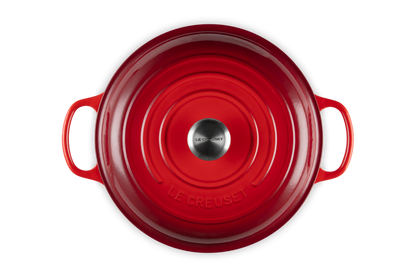 LeCreuset - Campagnard Rojo Cereza 30cm 3.5l